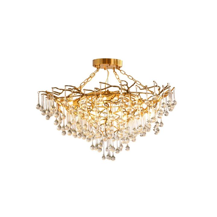 Orata Brass Chandelier