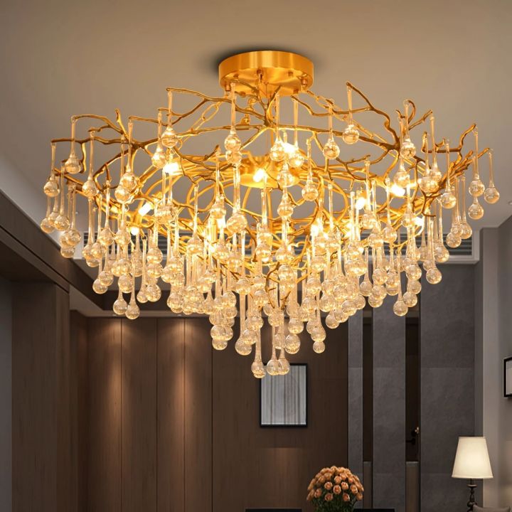 Orata Brass Chandelier