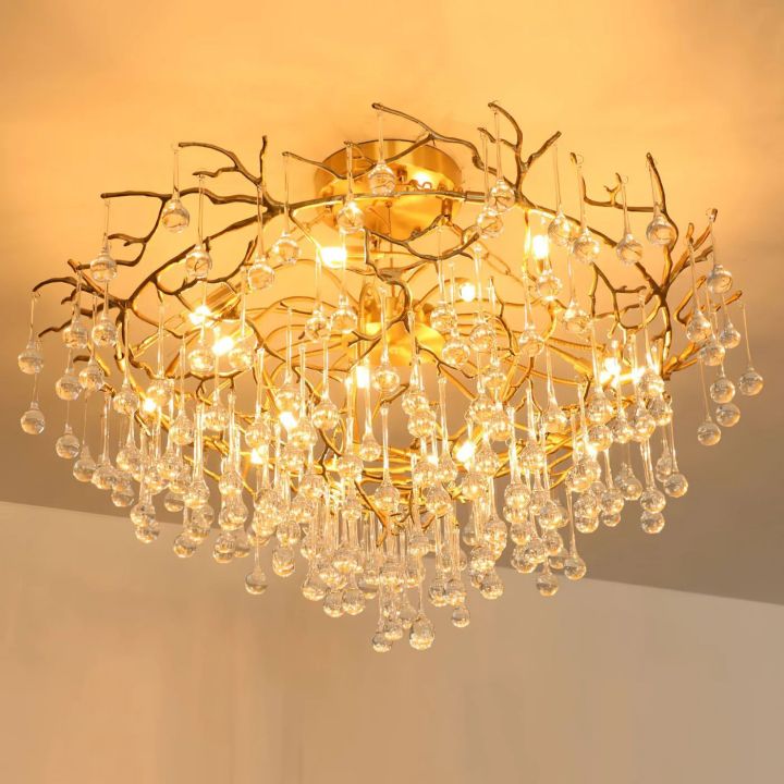 Orata Brass Chandelier
