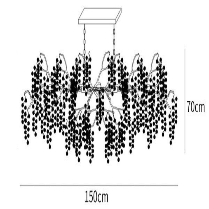 Orusk Crystal Chandelier