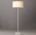 Load image into Gallery viewer, Pailloux Drum Shade Floor Lamp
