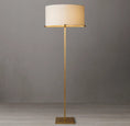 Load image into Gallery viewer, Pailloux Drum Shade Floor Lamp
