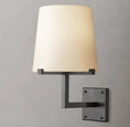 Load image into Gallery viewer, Pailloux Fabric Shade Grand Sconce
