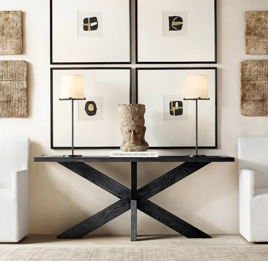 Pailloux Fabric Shade Grand Table Lamp