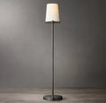 Load image into Gallery viewer, Pailloux Fabric Shade Table Lamp
