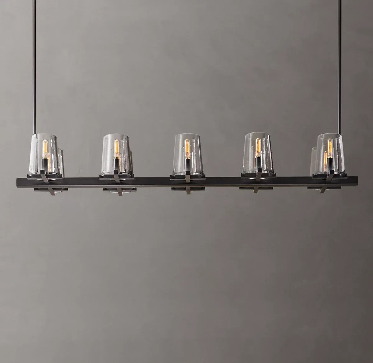 Pailloux Linear Chandelier 49"