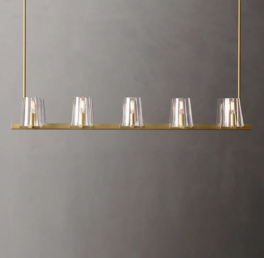 Pailloux Linear Chandelier 49"