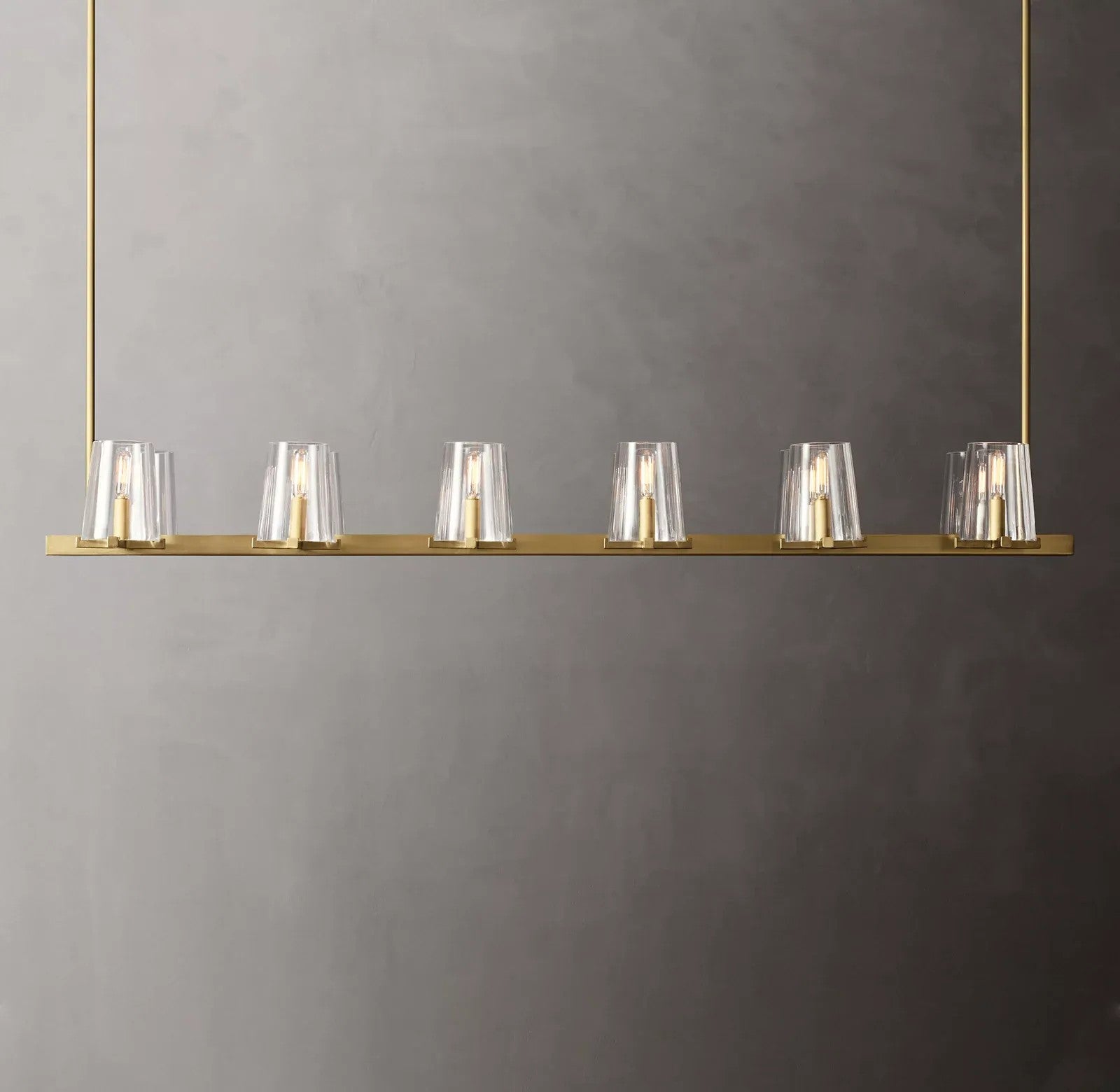Pailloux Linear Chandelier 60"