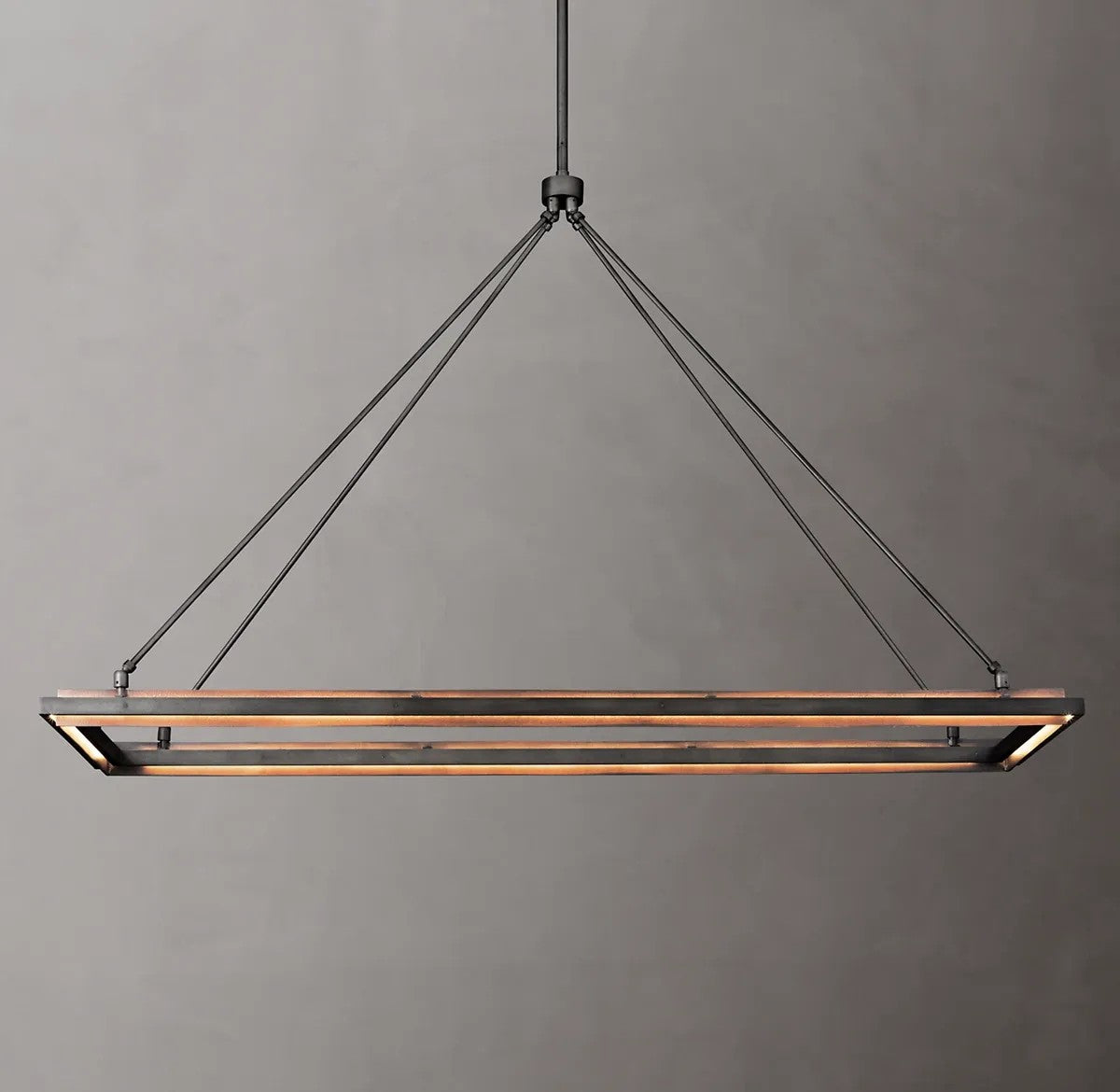 Perales Rectangular Chandelier 62"