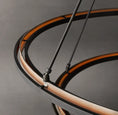 Load image into Gallery viewer, Perales Two-Tier Round Chandelier 60"

