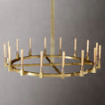 Load image into Gallery viewer, Cannele Glass Round Chandelier 72"
