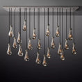 Load image into Gallery viewer, Raindrop Rectangular Chandelier 72
