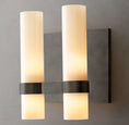 Load image into Gallery viewer, Raquelle Milk Glass Double Sconce
