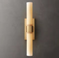 Load image into Gallery viewer, Raquelle Milk Glass Linear Sconce
