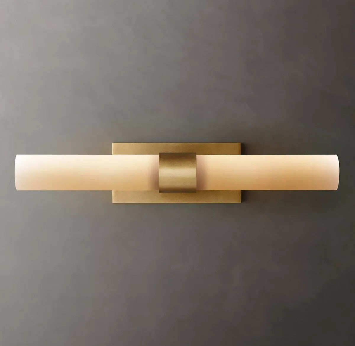 Raquelle Milk Glass Linear Sconce