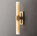 Load image into Gallery viewer, Raquelle Milk Glass Linear Sconce
