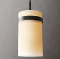 Load image into Gallery viewer, Raquelle Milk Glass Pendant 12"
