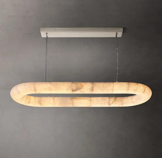 Riviera Bliss Oval Chandelier 57"