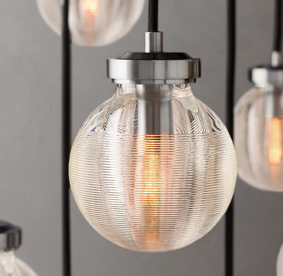 Rose Pearl Round Chandelier 38"