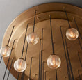 Load image into Gallery viewer, Rose Pearl Round Chandelier 60"
