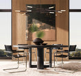 Load image into Gallery viewer, Roussel 8-Light Mobile Etched Rod Chandelier
