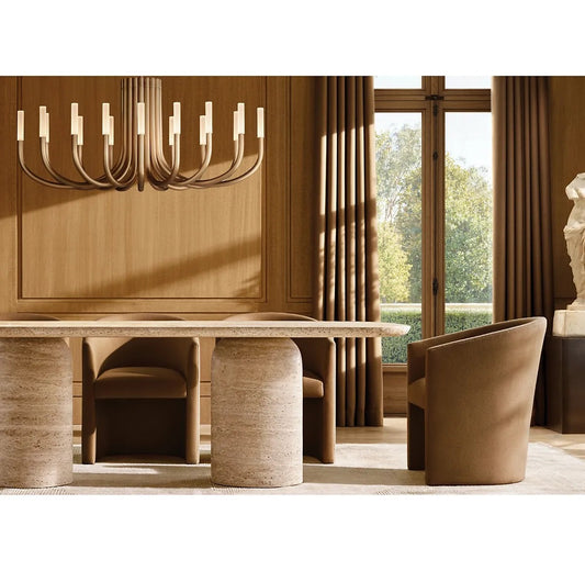 Roussel Oval Chandelier 50"