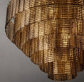 Load image into Gallery viewer, Serena Smoke Glass Round Chandelier 41"
