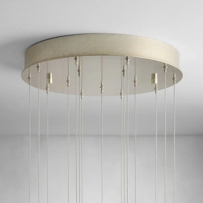 Setlla Alabaster Round Chandelier