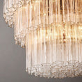 Load image into Gallery viewer, Cielo 3-Tier Round Dining Room Chandelier 36”
