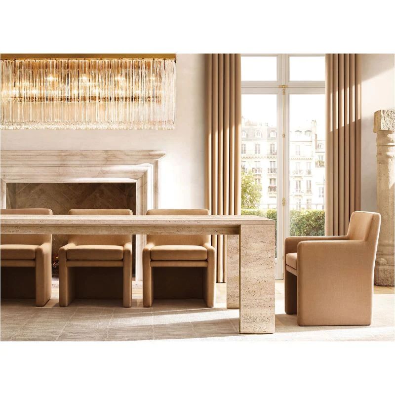 Fielo Rectangular  Dining Room Chandelier 54”