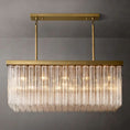 Load image into Gallery viewer, Fielo Rectangular  Dining Room Chandelier 54”
