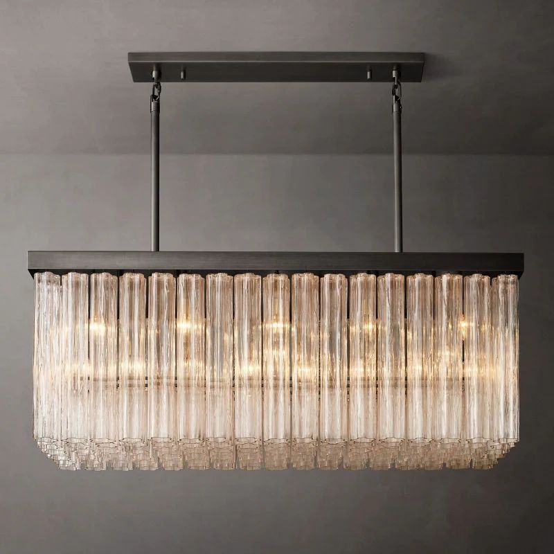 Fielo Rectangular  Dining Room Chandelier 54”