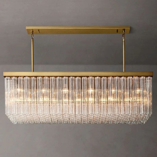 Fielo Rectangular  Dining Room Chandelier 73”