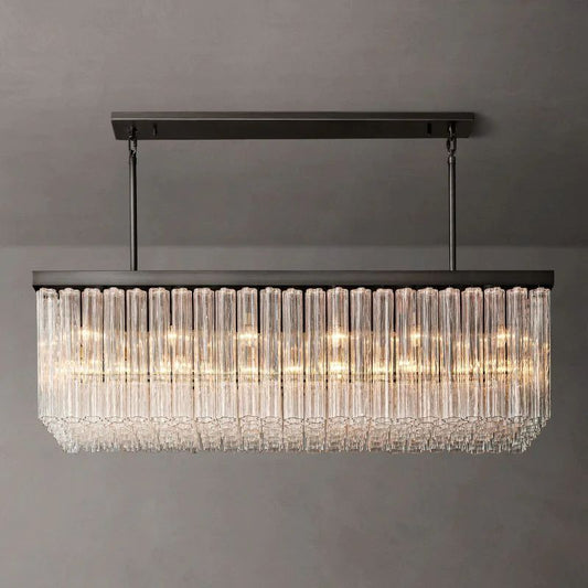 Fielo Rectangular  Dining Room Chandelier 73”