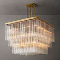 Load image into Gallery viewer, Cielo Square Chandelier 45” For Living Room
