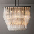 Load image into Gallery viewer, Cielo Square Chandelier 45” For Living Room
