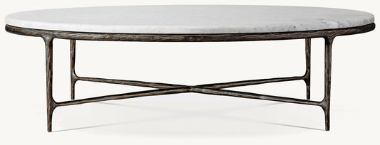 Tadeus Marble Round Coffee Table
