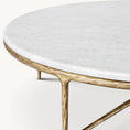 Load image into Gallery viewer, Tadeus Marble Round Coffee Table
