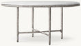 Load image into Gallery viewer, Tadeus Marble Round Dining Table
