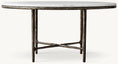 Load image into Gallery viewer, Tadeus Marble Round Dining Table

