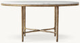 Load image into Gallery viewer, Tadeus Marble Round Dining Table
