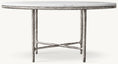 Load image into Gallery viewer, Tadeus Marble Round Dining Table
