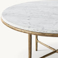 Load image into Gallery viewer, Tadeus Marble Round Dining Table
