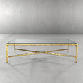 Load image into Gallery viewer, Thaddeus Glass Rectangular Coffee Table
