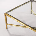 Load image into Gallery viewer, Thaddeus Glass Rectangular Coffee Table
