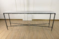 Load image into Gallery viewer, Tadeus Rectangle Marble Console Table
