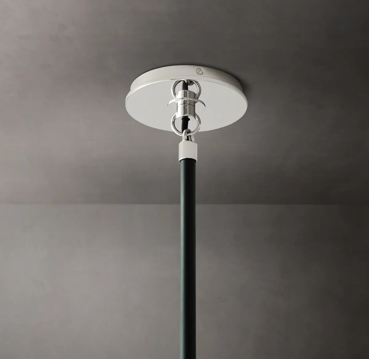 Urban Bistro Globe Milk Glass Chandelier 56"