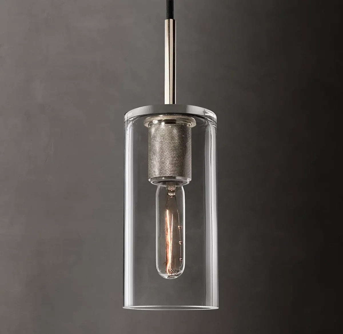 Utilitarian Cylinder Shade Pendant