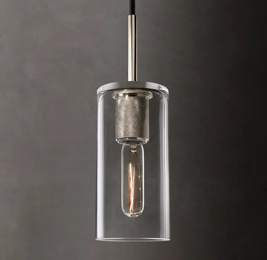 Utilitarian Cylinder Shade Pendant