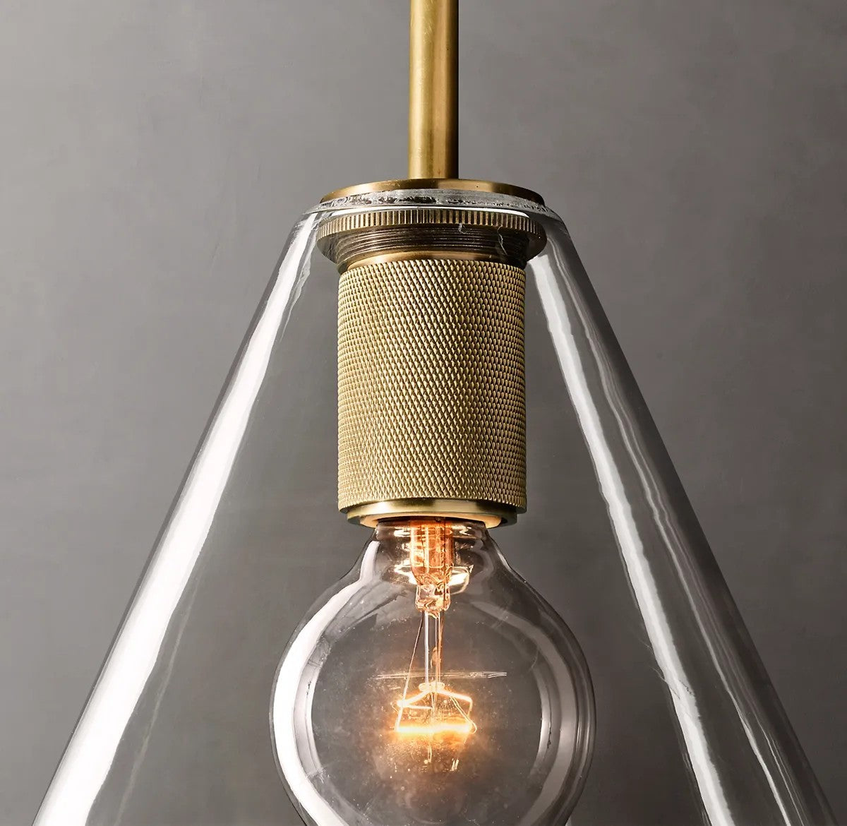 Utilitarian Funnel Shade Pendant
